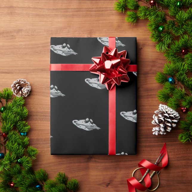 Papel De Presente New Orleans, (Presente de Natal)