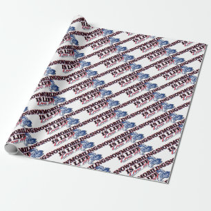 PAPEL DE PRESENTE NEW-SNOWMOBILING-IS-LIFE