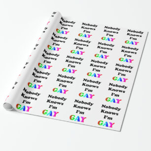 Papel De Presente Ninguém sabe