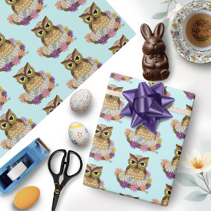 Papel De Presente Ninho de Ovos de Páscoa