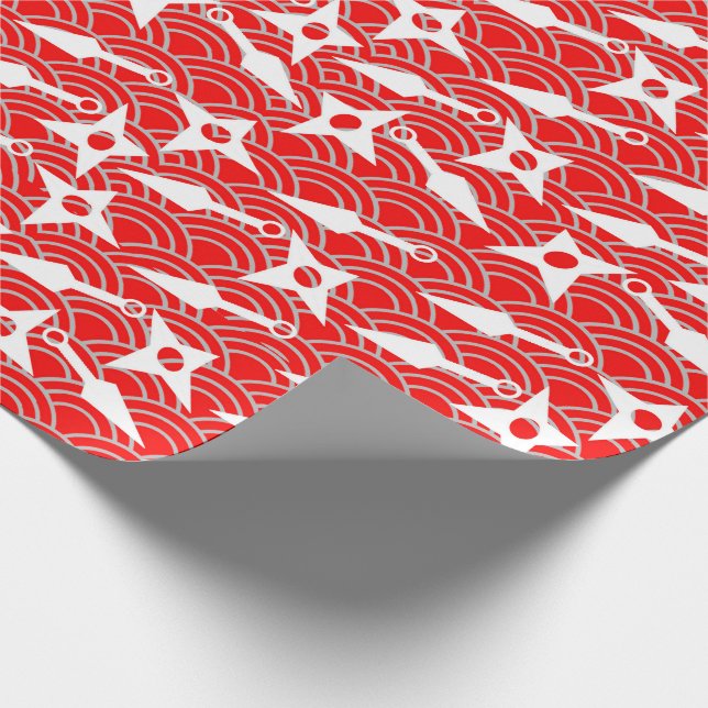 Papel De Presente Ninja Elegance Wrapping Paper (Ponta)
