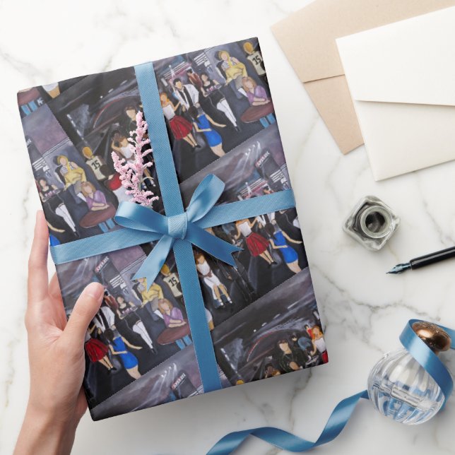 Papel De Presente No Control Painting by Alfred Fox (Presentear)