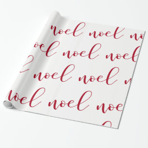 Papel De Presente Noel   vermelho e roteiro do White Christmas