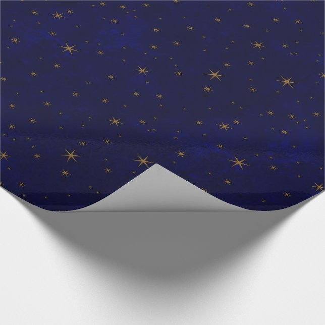 Papel De Presente Noite estrelado celestial (Ponta)