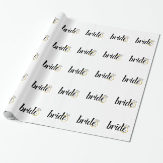 Papel De Presente Noiva com Anel