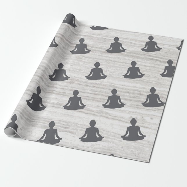 Papel De Presente nome de meditação (Desenrolado)