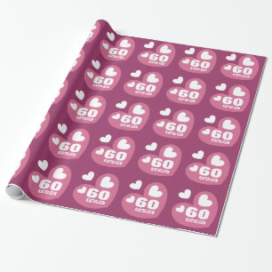 Papel De Presente Nome feito sob encomenda V02B aniversário branco