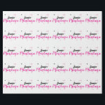 Papel De Presente Nome moderno e elegante profissional<br><div class="desc">Um design perfeito que funcionará nos negócios ou na sua vida privada. Um olhar simples,  minimalista e perfeito. Só para você.</div>