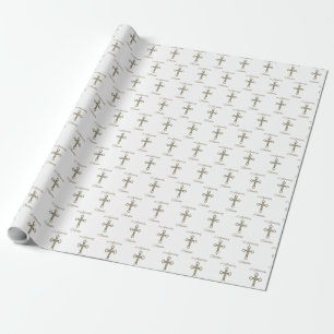 Papel De Presente Nome Personalizado, 10º Aniversário da Ordenaç