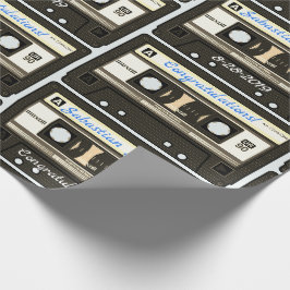 Papel De Presente Nome Personalizado da Mixtape Personalizada, Ocasi