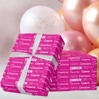 Nome Personalizado da Tendência de Aniversário Ros