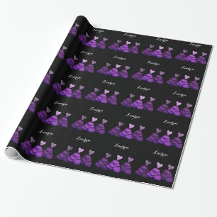 Papel De Presente Nome Personalizado V16 de Colchões PURPLE