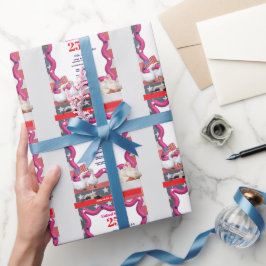 Papel De Presente Nós, os Gansos Bobos, 250º Celebração Divertida