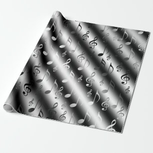 Papel De Presente nota, música, metal, partituras, banda, clf,