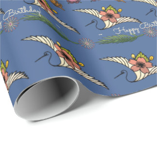 Papel De Presente Nouveau Swan - Nomeie a Ocasião - Personalize