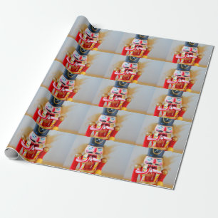 Papel De Presente Noz-cracker com canas doces