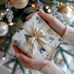 Papel De Presente Nozes de Natal