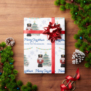 Papel De Presente Nozes e Mouse King Natal