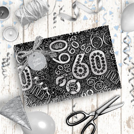 Papel De Presente Número de Aniversário Cloud 60 D ID270