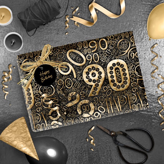 Papel De Presente Número de Aniversário da Nuvem Nona C ID270 (Criador carregado)