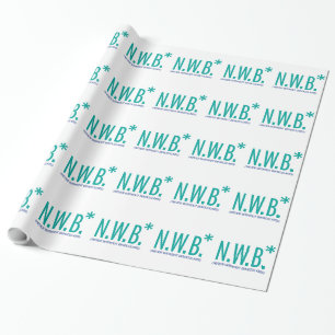 Papel De Presente Nunca sem binóculos