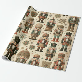 Papel De Presente Nut Crackers