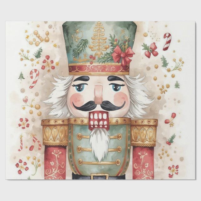 Papel De Presente Nutcracker (Aberto)