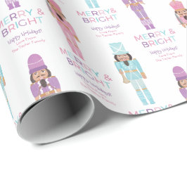 Papel De Presente Nutcrackers Afro-Americanos da Aquarela