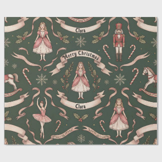 Papel De Presente Nutcraker Elegant