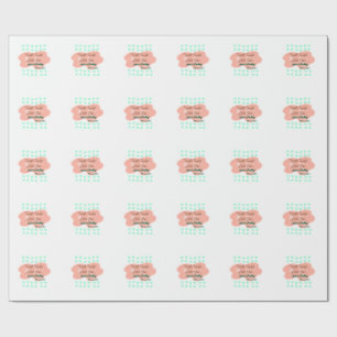 Papel De Presente Nuvens laranja brilham brilham estrelas pequenas v