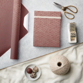 Papel De Presente Nuvens | Morango