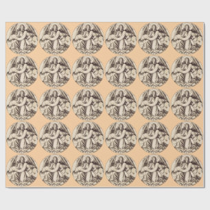 Papel De Presente O Anjo de São Mateus - Símbolo da Arte Fina
