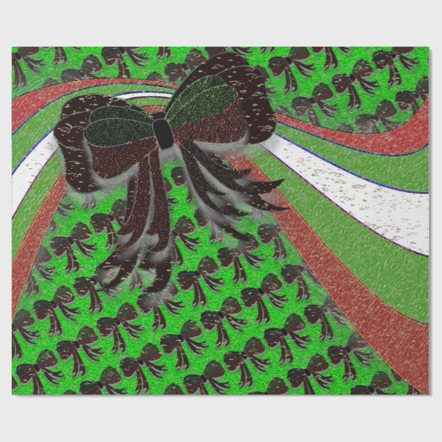 Papel De Presente O Arco de Natal - (Aberto)