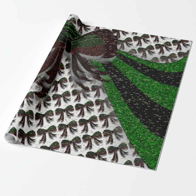 Papel De Presente O Arco de Natal - (Desenrolado)