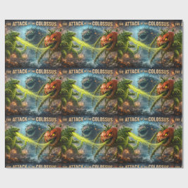 Papel De Presente O ataque do Colossus mutante veggie 40 esteira wr