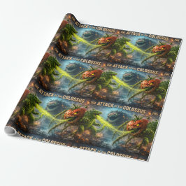 Papel De Presente O ataque do Colossus mutante veggie 40 esteira wr
