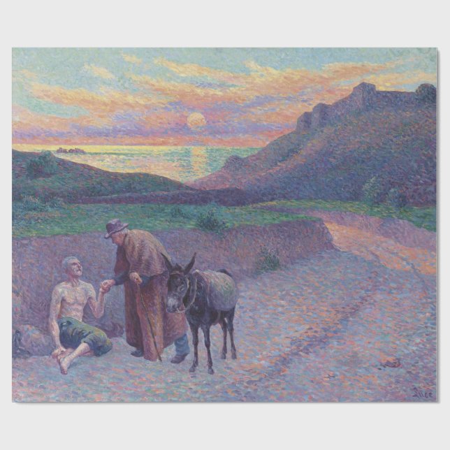 Papel De Presente O Bom Samaritano (Aberto)