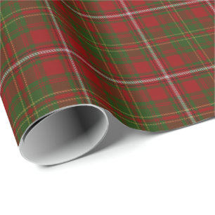 Papel De Presente O clã escocês faz feno o Tartan