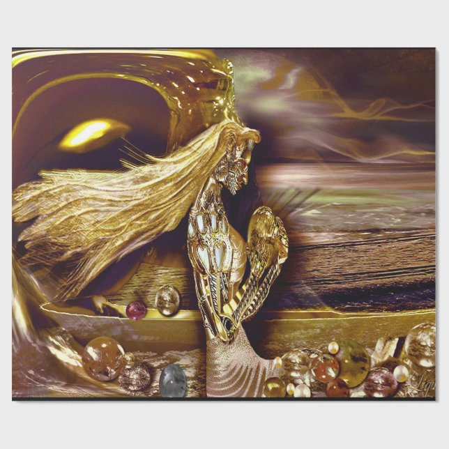 Papel De Presente O Coletor  (Aberto)