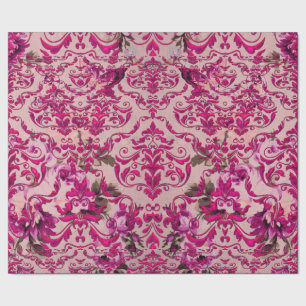 Papel De Presente O Damask Glossy da Olivia