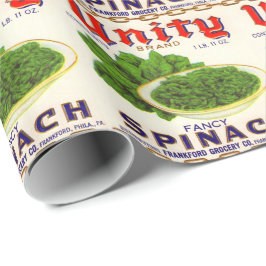 Papel De Presente o espinafre do rico da unidade dos anos 30 pode