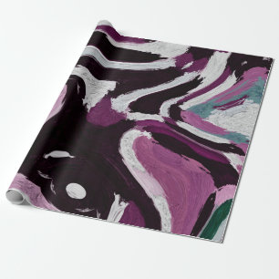 Papel De Presente O fundo abstrato gráfico de traçado do pincel. Art