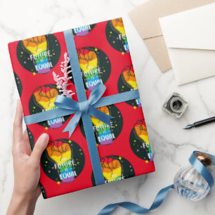 Papel De Presente O Futuro É Igual À Pressão