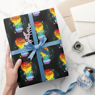 Papel De Presente O Futuro É Igual À Pressão