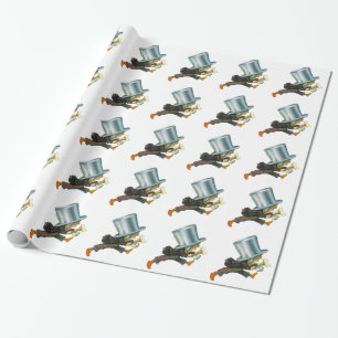 Papel De Presente O Hatter louco de Alice no país das maravilhas