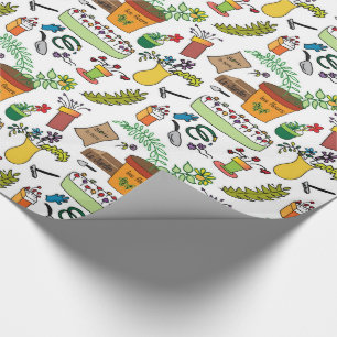 Papel De Presente O Jardim