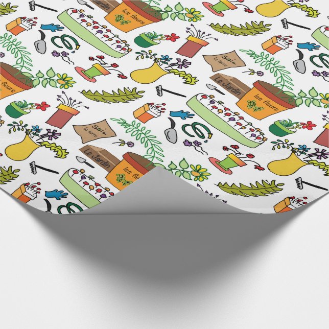 Papel De Presente O Jardim (Ponta)