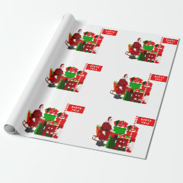 Papel De Presente O Livro Branco do Polo Norte