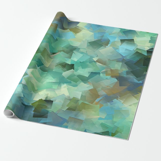 Papel De Presente O Mar..... (Desenrolado)