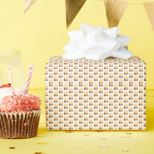 Papel De Presente O Melhor Pai do Mundo (Festa de aniversário)
